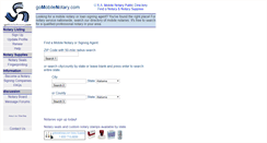 Desktop Screenshot of gomobilenotary.com